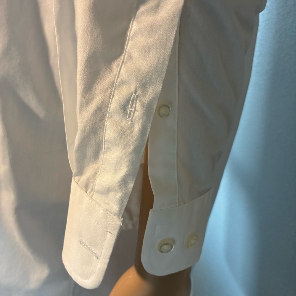 Lands' End Outfitters Men's Shirt Size 16 1/2x35 Button Down Pocket Cotton Blend - Picture 7 of 7